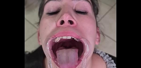 trendsFrench maid tries to drink her own piss with a lip retractor | funny